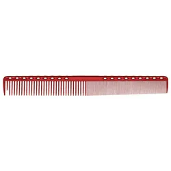 Y.S. Park, Haarbürste + Kamm, Haarschneidekamm Nr. 331 230 mm rot