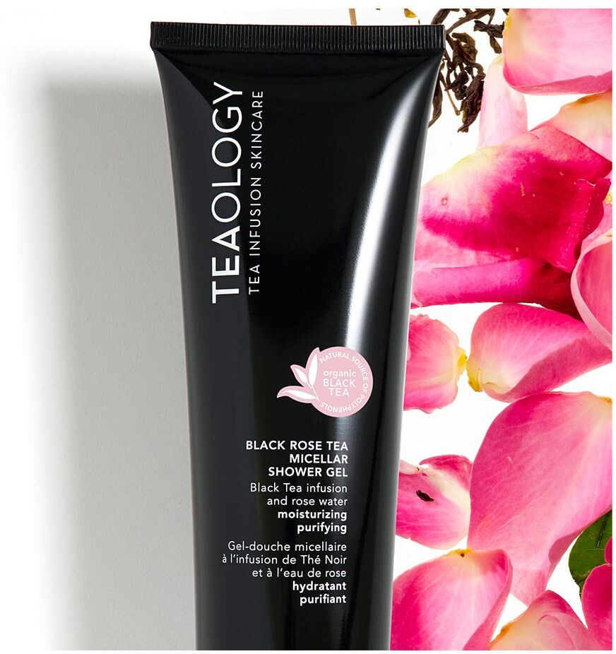 Teaology Black Rose Tea micellar shower gel 250 ml
