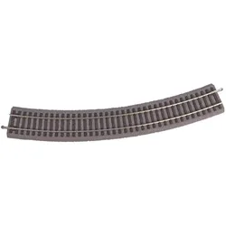 Piko A Gleis 6er Set gebogene Gleise mit Bettung (Spur H0)