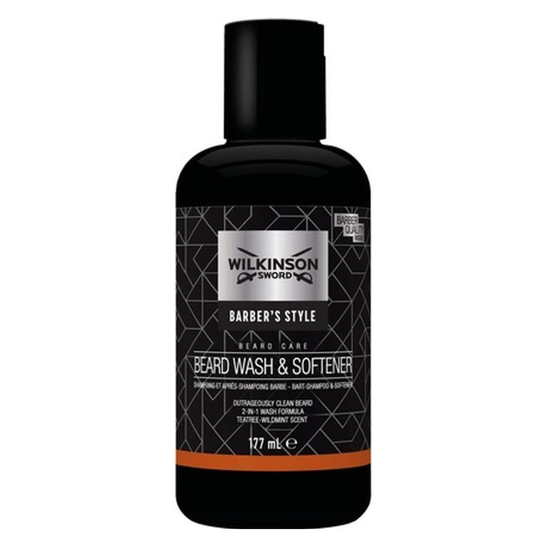 Wilkinson Barber's Style Bartwaschmittel und Weichspüler für Männer 177ml (177 ml) (WVK007)