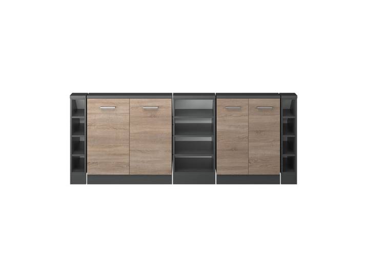 Ensembles de meuble de rangement sous pente Rion Lot de 5 Sonoma Vicco 56036