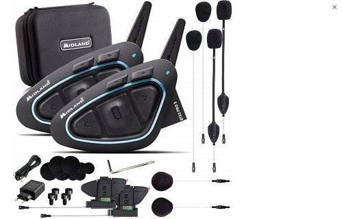 Midland BTX2 PRO S LR-TWIN intercom voor motorfietsen