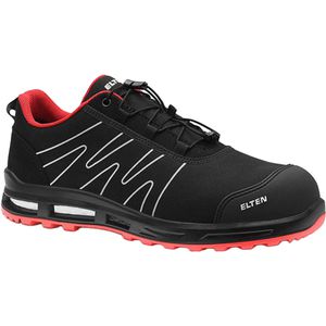 ELTEN Sicherheitsschuhe Enno XXT Pro Low, ESD, S3S, Halbschuhe, Kunststoffkappe, Mikrofaser & Textil, Gr. 47