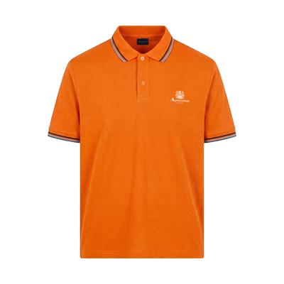 Poloshirt AQUASCUTUM ACTIVE "ACTIVE COTTON POLO Herren", Herren, Gr. XL, orange, Jersey, 100% Baumwolle, normal normal, Rundhals, Shirts, Poloshirt Herren, leichtes Kurzarmshirt, Polohemd, Outdoor, Sale