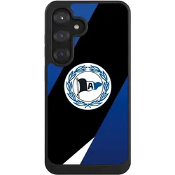 Nivocase Hülle für Samsung Galaxy S25 Handyhülle NIVOcore Case Schwarz Arminia Bielefeld DSC Offizielles (Samsung Galaxy S25), Smartphone Hülle, Schwarz