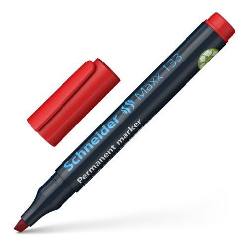 Schneider Maxx 133 Permanentmarker rot 1,0 - 4,0 mm, 10 St.