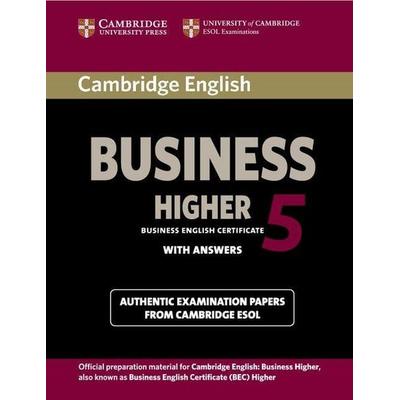 Cambridge English Business 5 Higher, Taschenbuch von Cambridge ESOL, KNV Besorgung, 978-1-107-61087-3