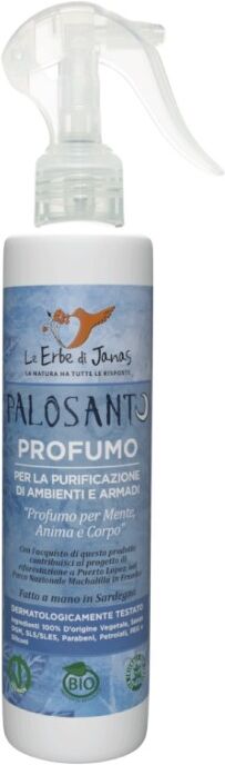 le erbe di janas PaloSanto Profumo per Ambienti ed Armadi