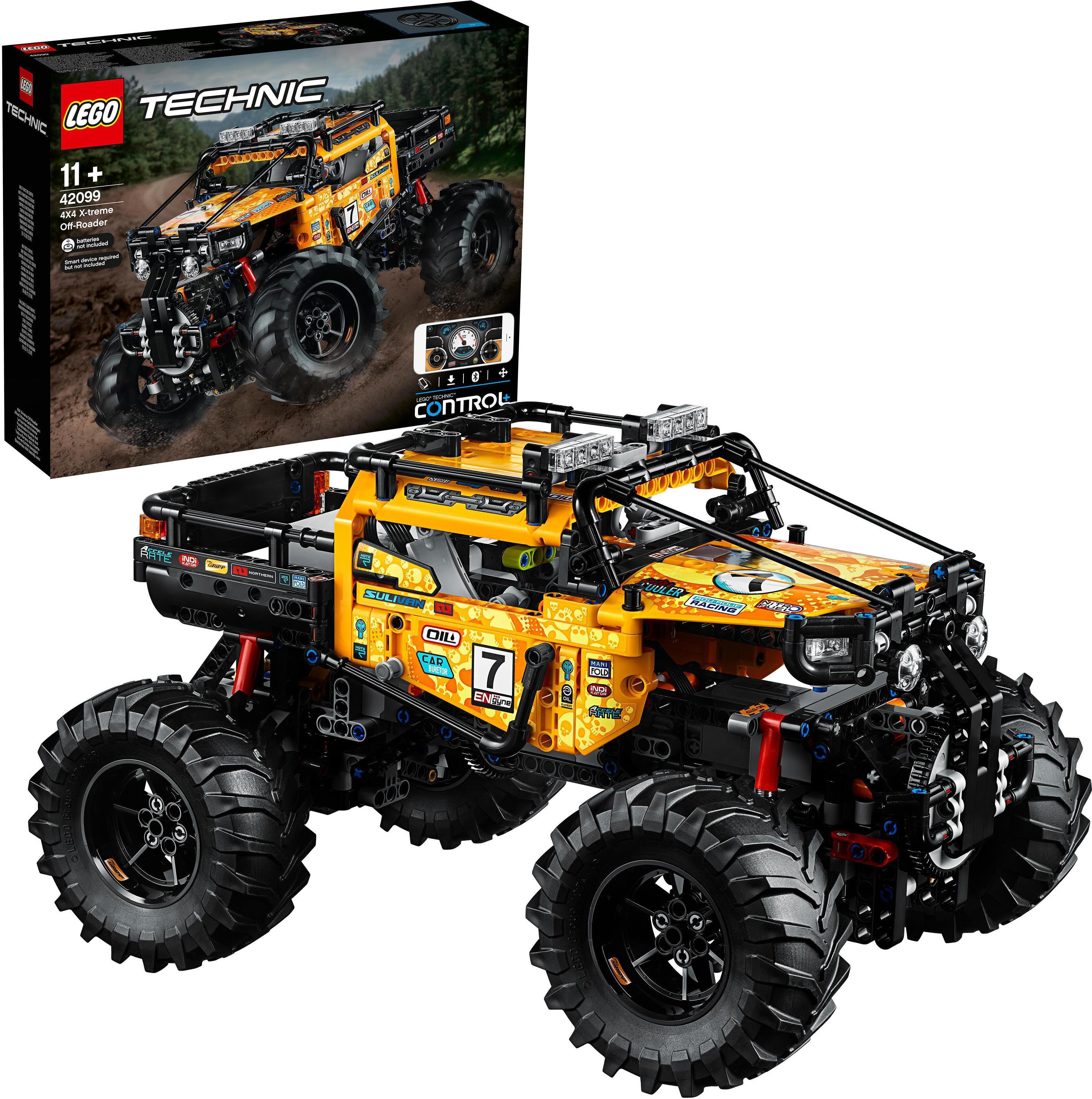 LEGO 42099 Technic Control+ 4x4 Allrad Xtreme-Geländewagen, ferngesteuertes Auto, RC Fahrzeug, Spielzeugauto für Kinder und Erwachsene