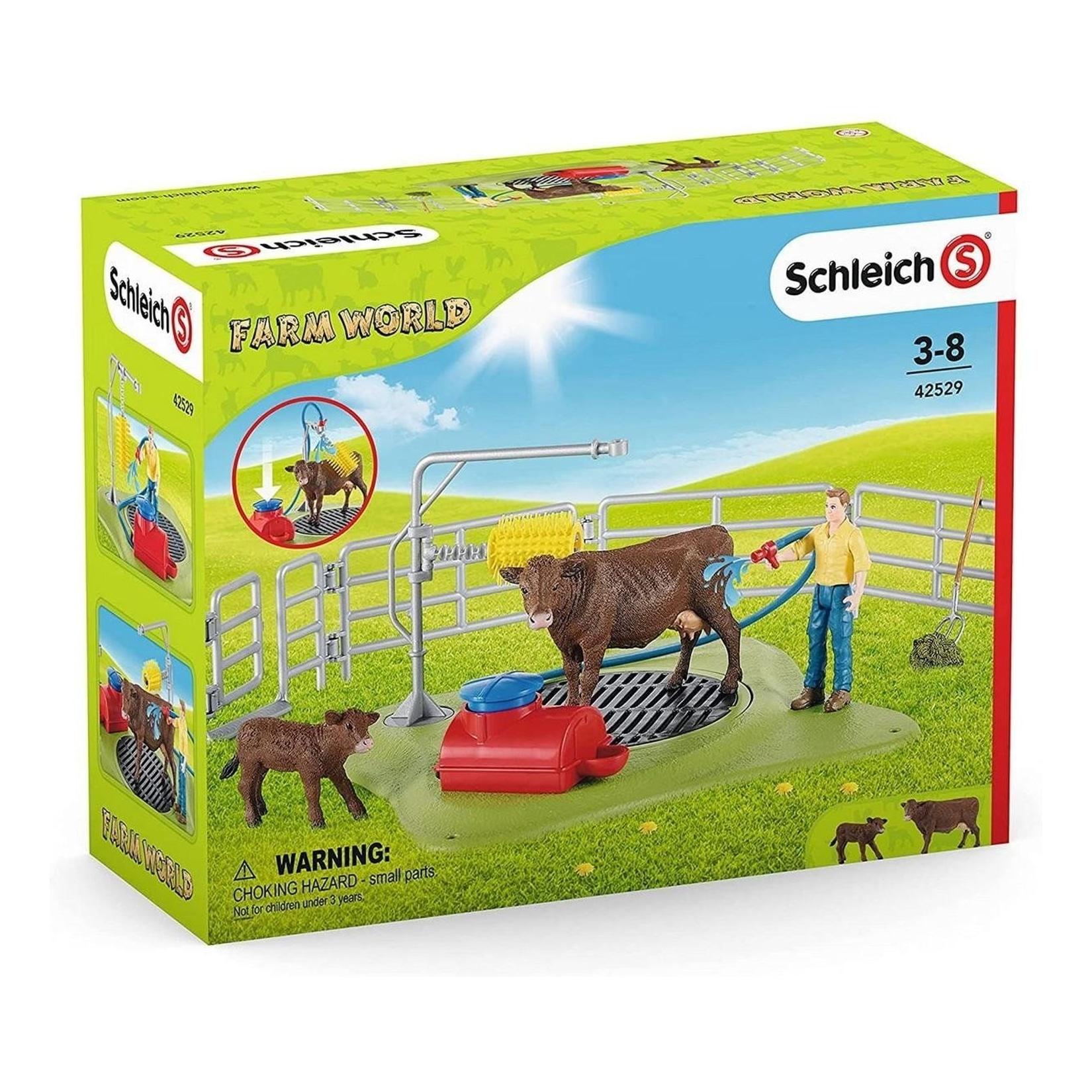 Schleich Kuh Waschstation