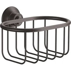 hansgrohe  AXOR Montreux Seifenkorb, 42065340, Farbe: Brushed Black Chrome