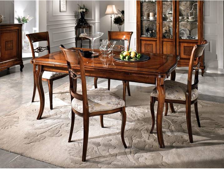 JVmoebel Esszimmerstuhl Braune Holzstühle im Art Deco-Stil für elegantes Wohnen (Set), Made in Europa