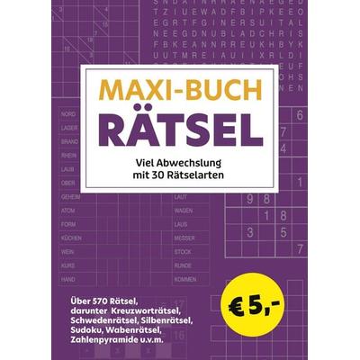 Maxi-Buch Rätsel Band 4, Taschenbuch von , Athesia Kalenderverlag, 978-3-8318-6222-1