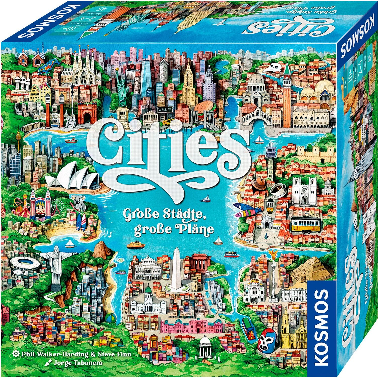 Spiel KOSMOS "Cities", bunt, Spiele, Kinder, Spiel