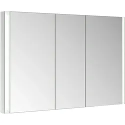 KEUCO SOMARIS Spiegelschrank Wandeinbau 3-türig, 1200mm, 14514003100, Farbe: Verspiegelt