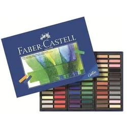 Faber-Castell, Malstifte, CASTELL Softpastellkreiden Mini 72er Kartonetui 3 Stk (72x)