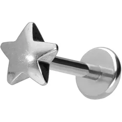 Titan Labret mit Push Fit STERN