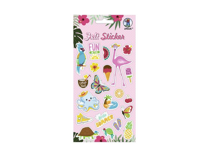Filzsticker Summer
