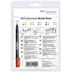 Tombow, Malstifte, Fasermaler (10x)