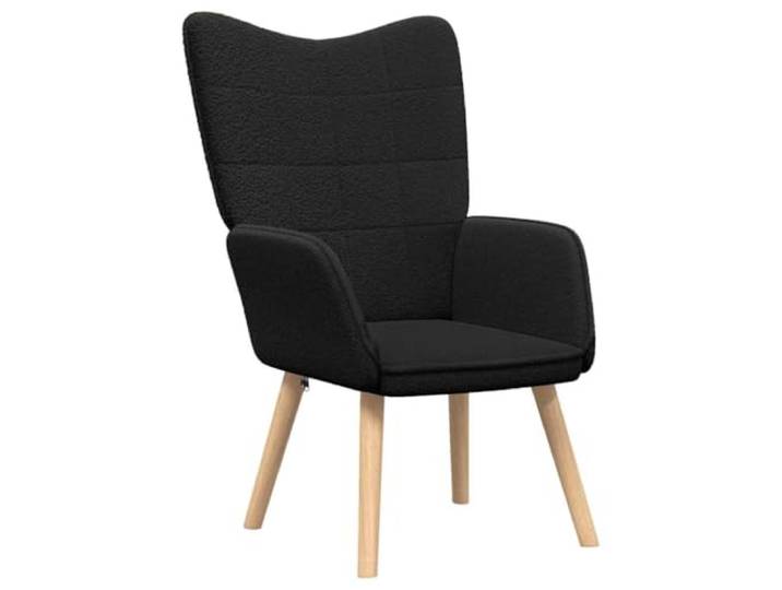 Heofavd Relaxsessel Schwarz Ergonomischer Polstersessel 62x67x95,5 cm