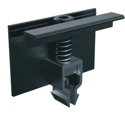 Blubase Easy Endklemme 30 mm - SCHWARZ