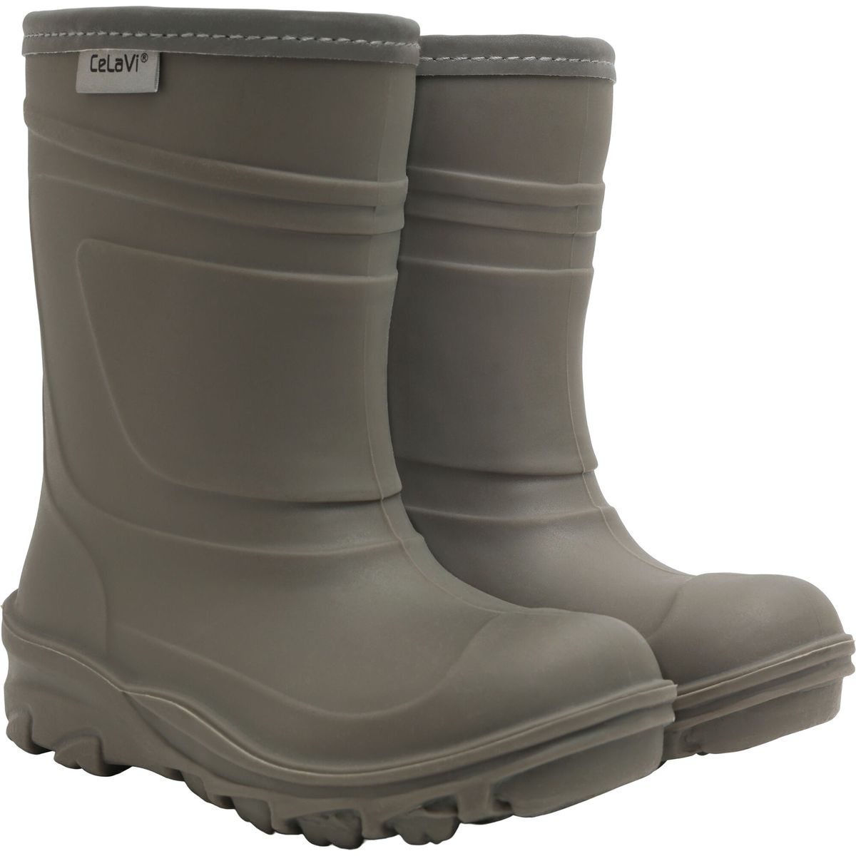 Celavi Thermal Wellies TPR - Embossed mulled basil (9514) 26 320203-9514-26