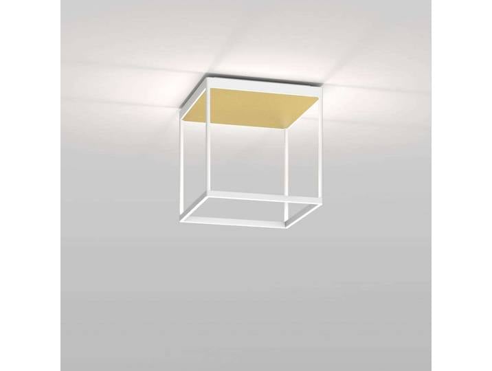 Reflex 2 LED-Deckenlampe, gold/weiß, 30 cm - Serien Lighting - Wohnzimmer - Aluminium