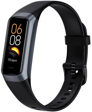 Shopalltechgadgets Smartwatch With Body Temperature Monitor Waterproof Fitness Tracker For Android & IPhone black