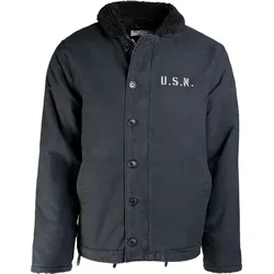 Mil-Tec US Navy Deck N-1, Textiljacke - Dunkelblau - 38