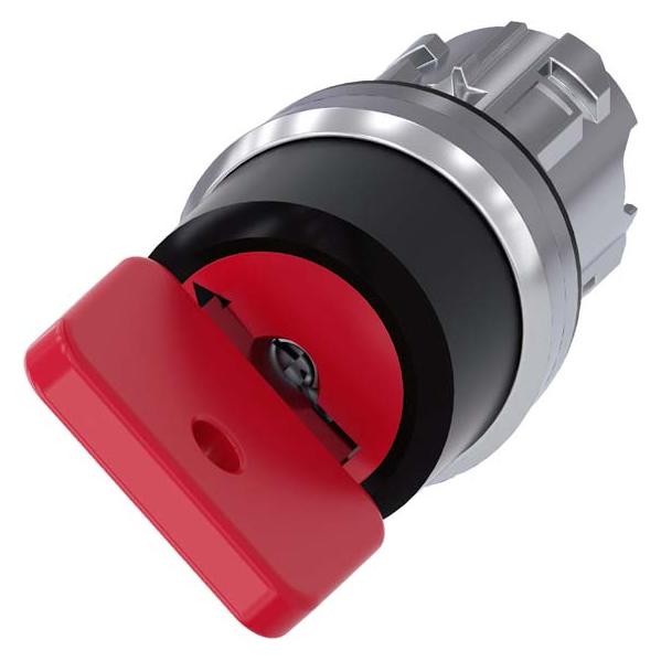 Siemens Schlüsselschalter 2stuf rechteck Ř22mm 3SU1050-4FF01-0AA0 (3SU1050-4FF01-0AA0)