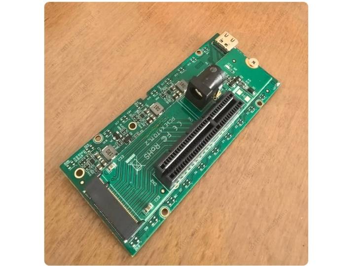 Adaptateur USB4 vers PCIe compatible Thunderbolt 4/3 Asm2464 Master 40 Gbps, connectable à une carte graphique externe (eGPU), une carte son et une carte de capture DMA.