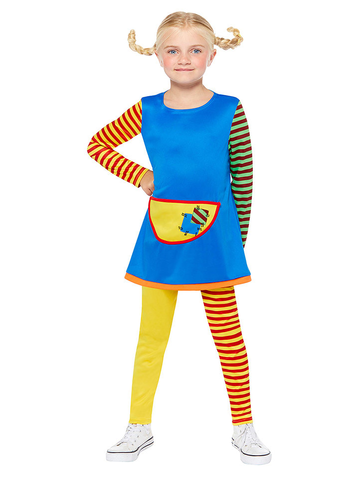 amscan Kostüm "Freches Mädchen" in Blau - M/L