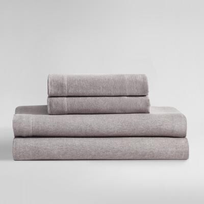 Calvin Klein Modern Cotton Melange Jersey Sheet Set