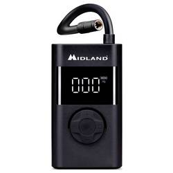Midland C1651 Akku-Kompressor Midland Enerpump - tragbarer Druckluftkompressor für Auto, Motorrad, Fahrrad