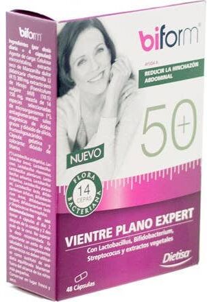 BIFORM 50+ Vientre Plano Expert 48 caps