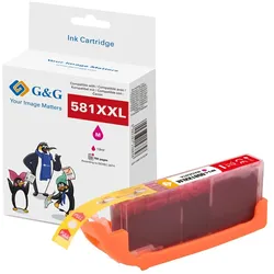 G&G XXL-Druckerpatrone kompatibel zu Canon CLI-581M XXL magenta