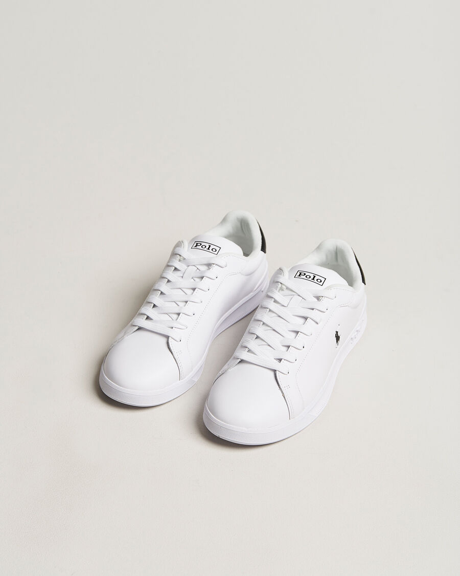 Polo Ralph Lauren Heritage Court Sneaker White/Black men EU42 Hvid