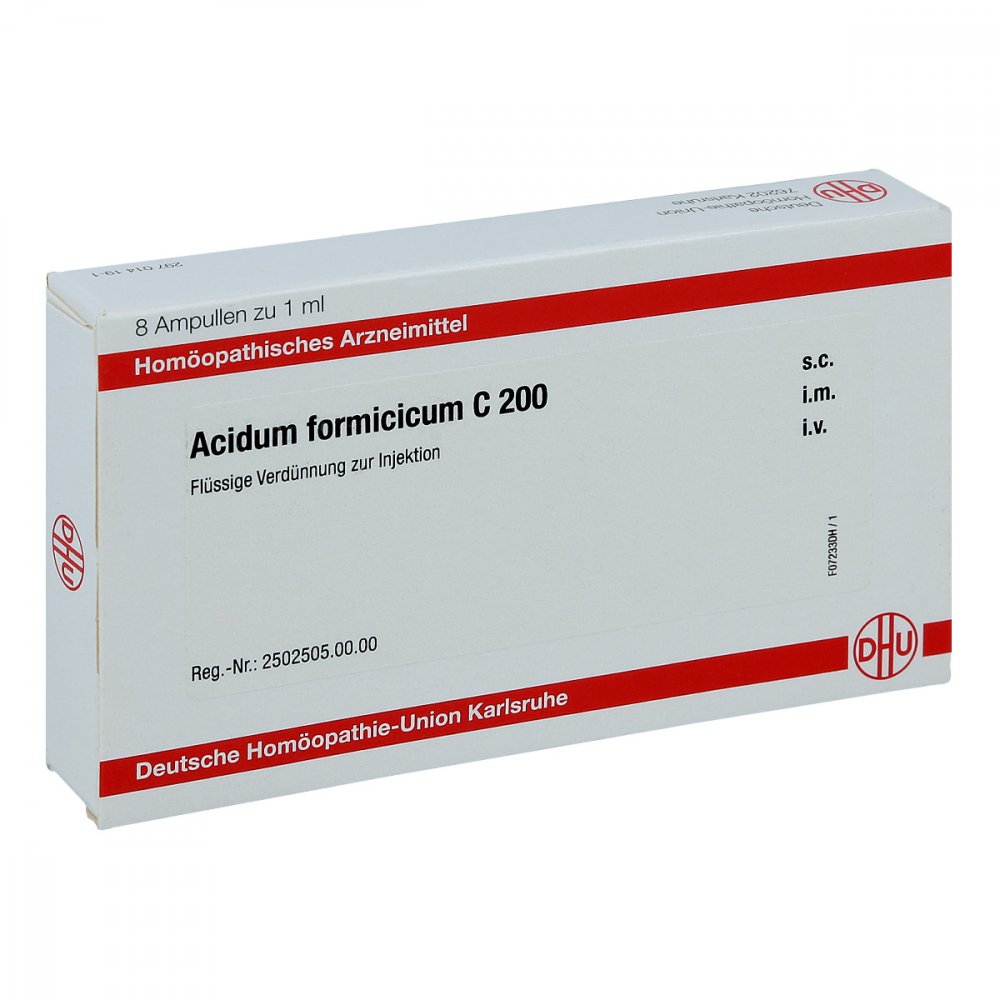 DHU-Arzneimittel GmbH & Co. KG Acidum Formicicum C200 Ampullen 11703644