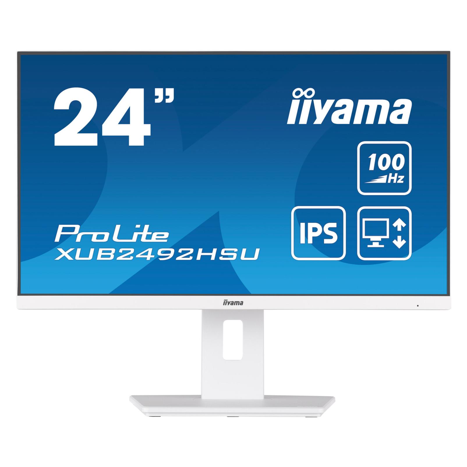 iiyama XUB2492HSU-W6/24" FHD Business ETE IPS (1920 x 1080 Pixel, 23.80") (XUB2492HSU-W6)