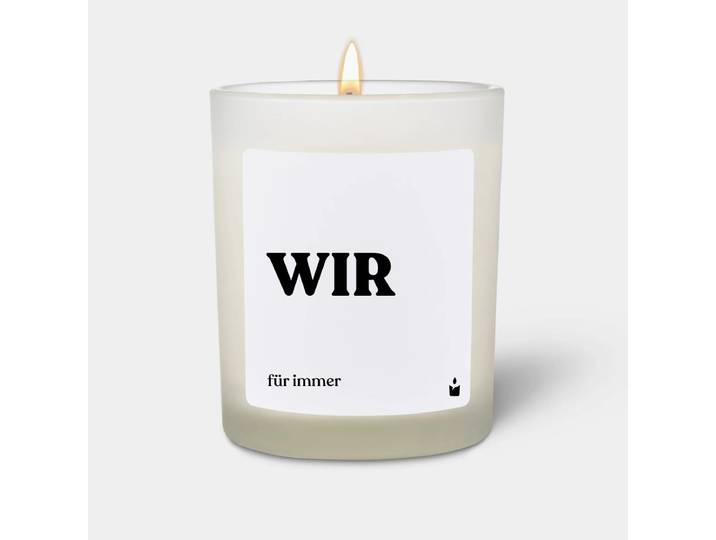 Duftkerze Flowery Wir - für immer