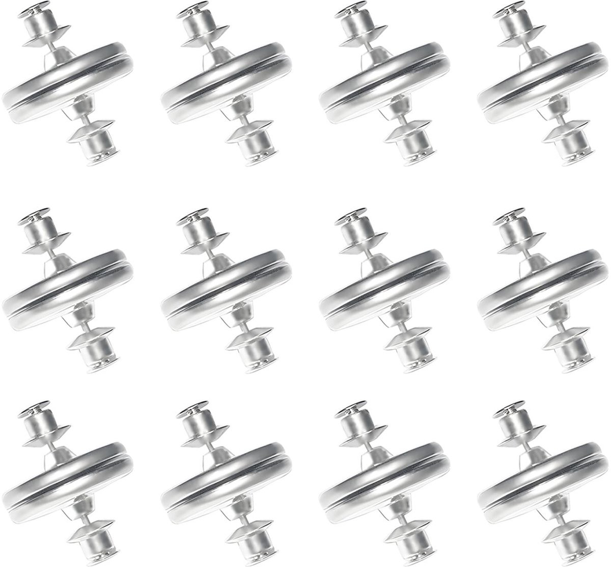 Solidchoice Magnetische Gordijnstopper - 12 stuks
