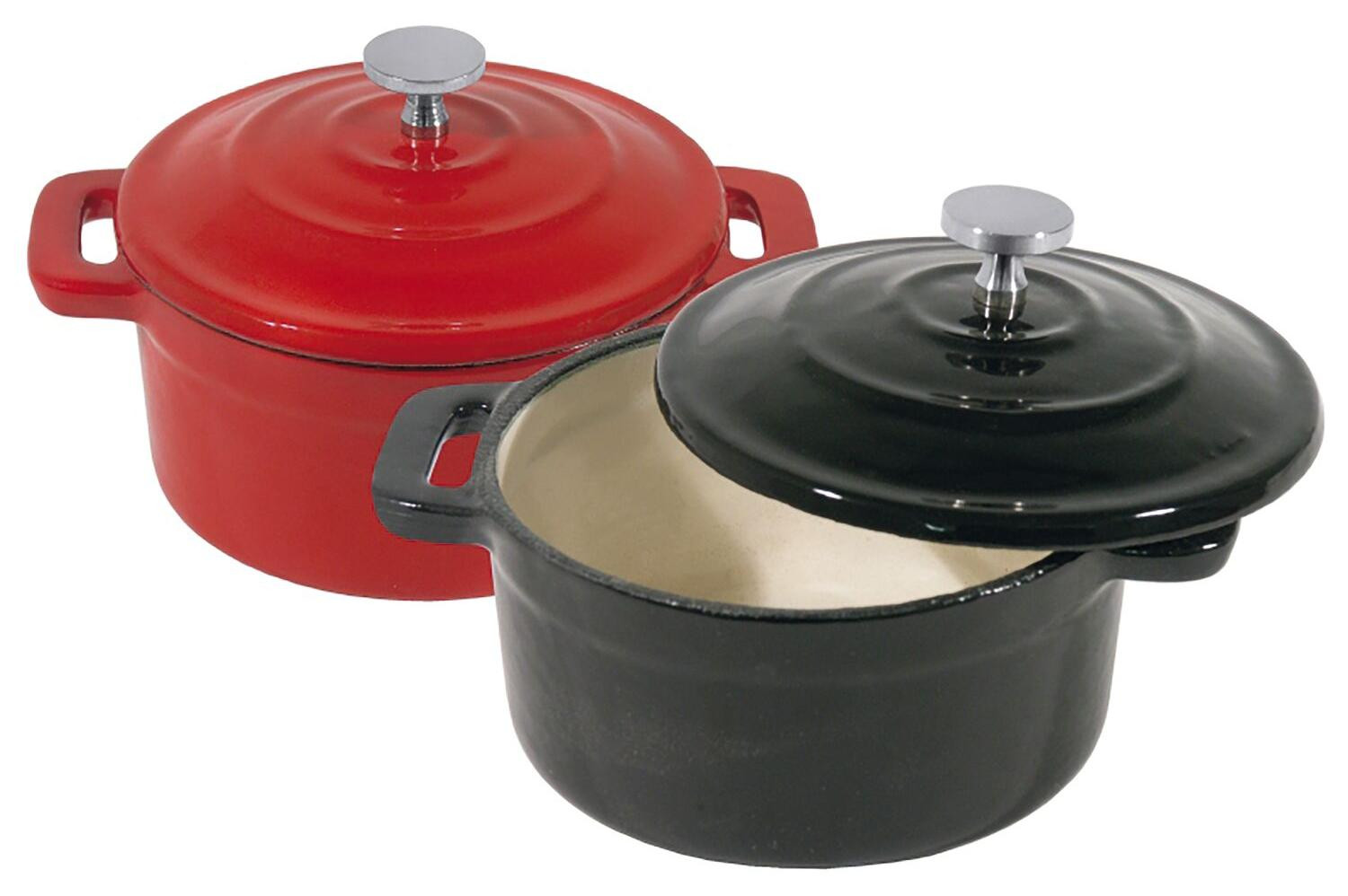 Contacto Mini-cocotte rundvlees 0,25 liter rood