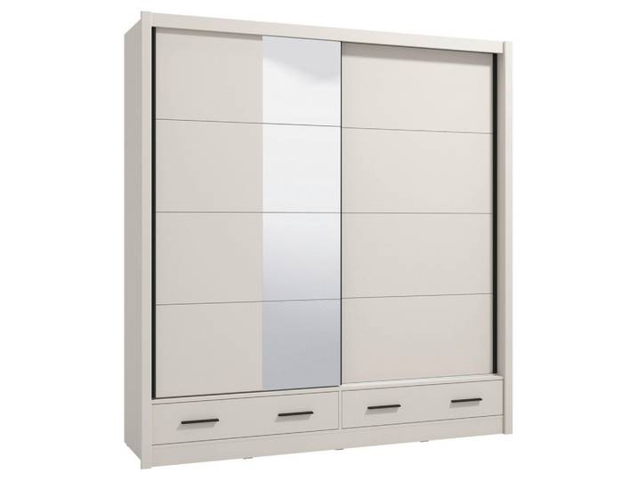 Schiebetürenschrank Albi Plus Kaschmirfarben
