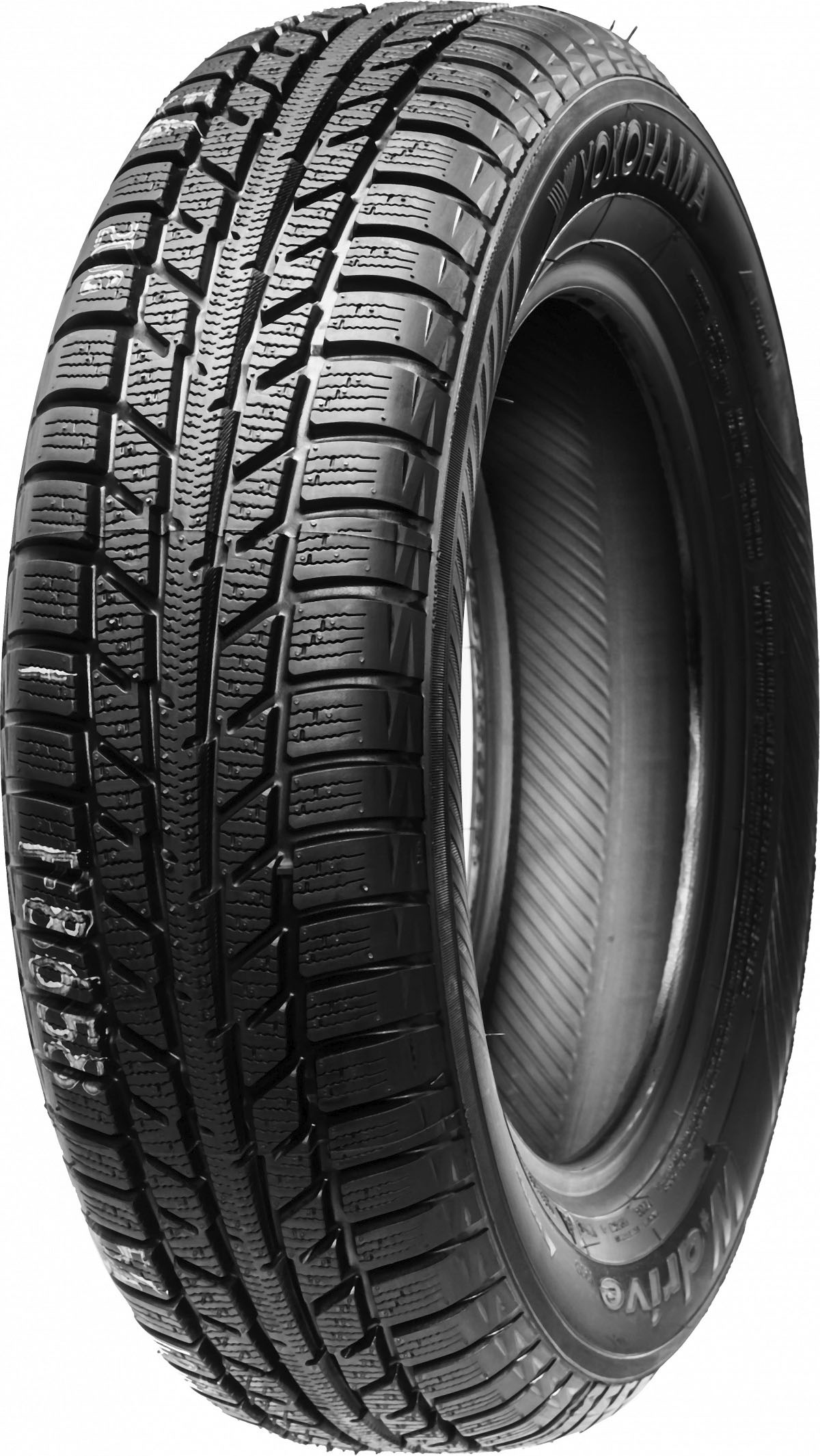 Winterreifen YOKOHAMA "YOKOHAMA", schwarz, 165mm / 70 % R 13 83T, Autoreifen, W.DRIVE (V903)