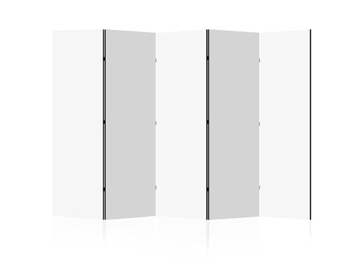 LUMASOUL Paravent doppelseitiger - Paravent Raumteiler Innen - 225x172 cm 5 teilig Vorderseite ohne Motiv, neutrale Rückseite, faltbar, freistehend und dekorativ