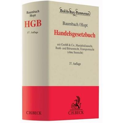 Handelsgesetzbuch, Gebundene Ausgabe von Klaus J. Hopt,Christoph Kumpan,Hanno Merkt,Markus Roth,Adolf Baumbach, C.H. Beck