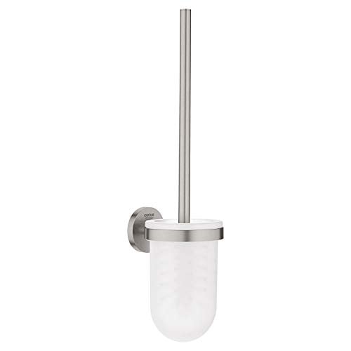 GROHE Essentials Closetborstelset, Zilver, Wandmontage