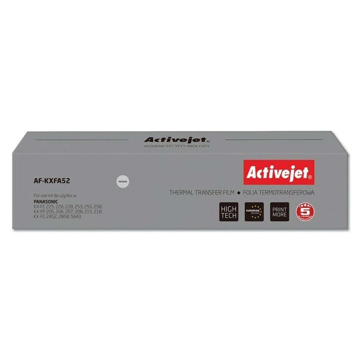 Activejet AF-KXFA52 Fax-Zubehör Fax-Farbband (e) (AF-KXFA52)