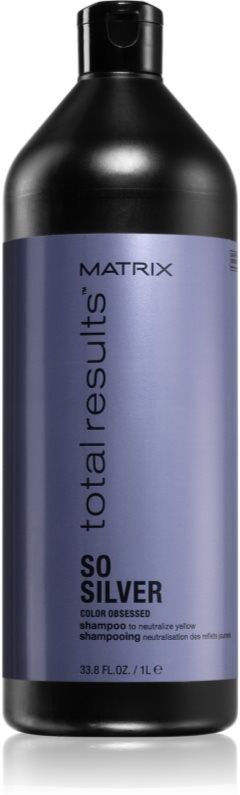Matrix So Silver shampoing anti-jaunissement 1000 ml