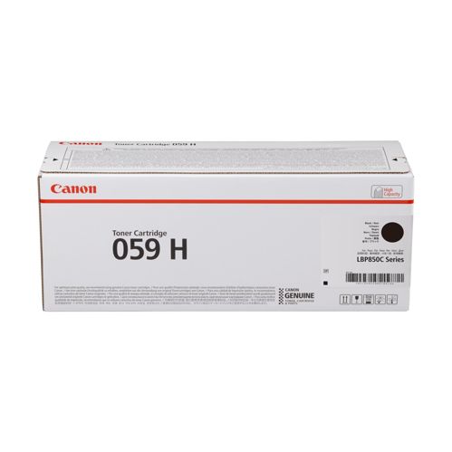 Canon Toner Cartridge 059 H BK schwarz